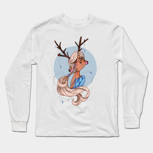 Tied Down Long Sleeve T-Shirt by LittleGreenHat